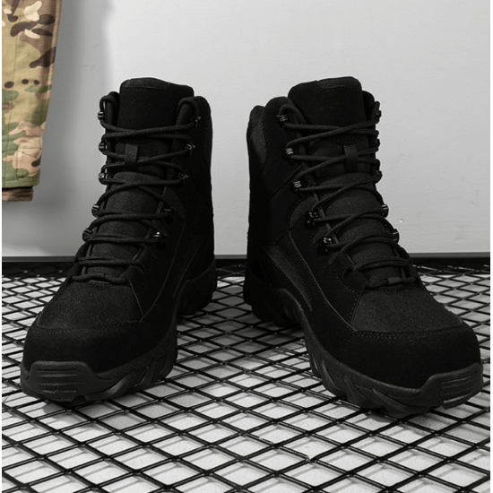 Zapatos de seguridad de alta resistencia, botas tacticas  color negro ZAP00731-2