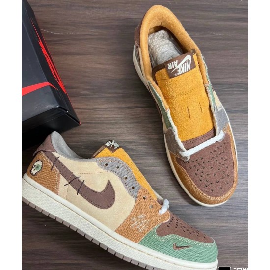 Zion Williamson x Jordan Air 1 retro low og "voodoo"  ZAP00753