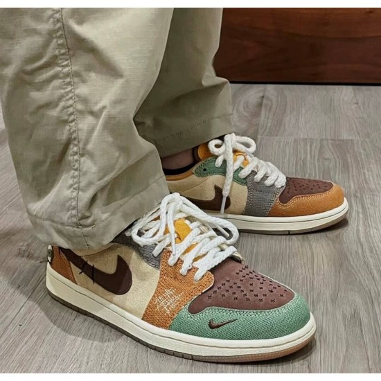 Zion Williamson x Jordan Air 1 retro low og "voodoo"  ZAP00753
