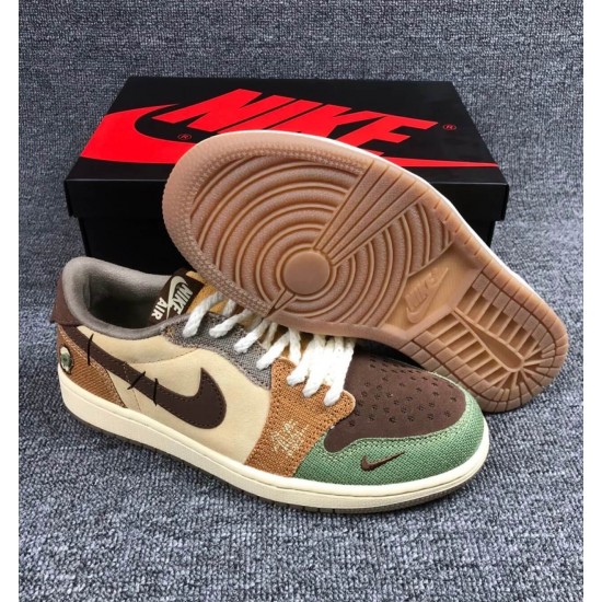 Zion Williamson x Jordan Air 1 retro low og "voodoo"  ZAP00753