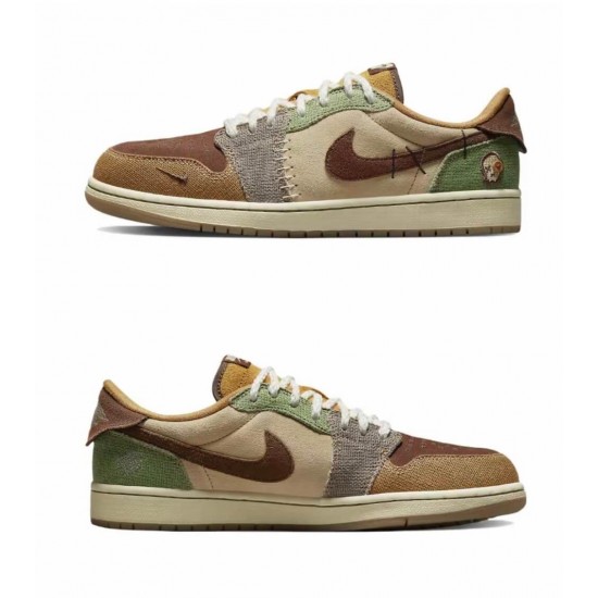 Zion Williamson x Jordan Air 1 retro low og "voodoo"  ZAP00753