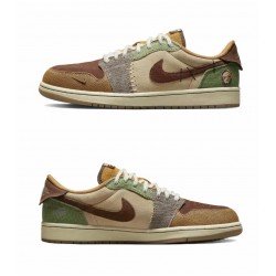 Zion Williamson x Jordan Air 1 retro low og "voodoo"  ZAP00753
