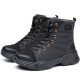 Zapatos para trabajar con punta de acero, antideslizantes, color negro ZAP00765-2 Zapatos para trabajar con punta de acero, antideslizantes, color negro ZAP00765-2