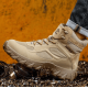 Zapatos para trabajo con punta de acero, color beige ZAP00767-1