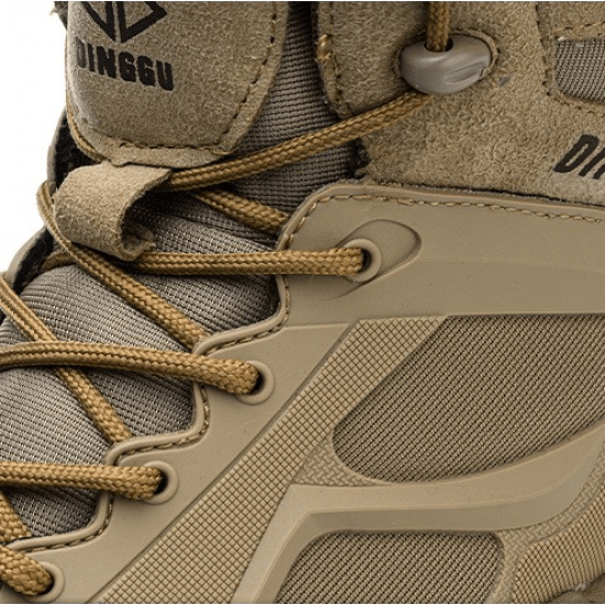 Zapatos para trabajo con punta de acero, color beige ZAP00767-1