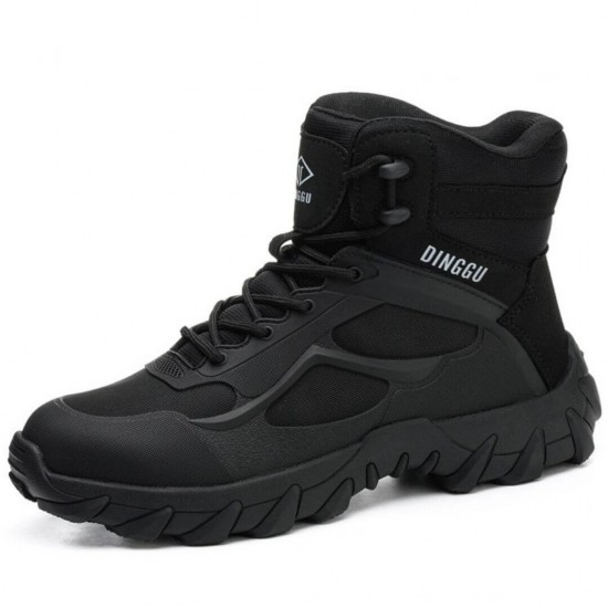 Zapatos para trabajo con punta de acero, color negro ZAP00767-2