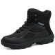 Zapatos para trabajo con punta de acero, color negro ZAP00767-2