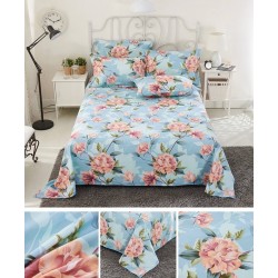 Ropa de cama, sábana y dos fundas SAB00005L Ropa de cama, sábana y dos fundas SAB00005L